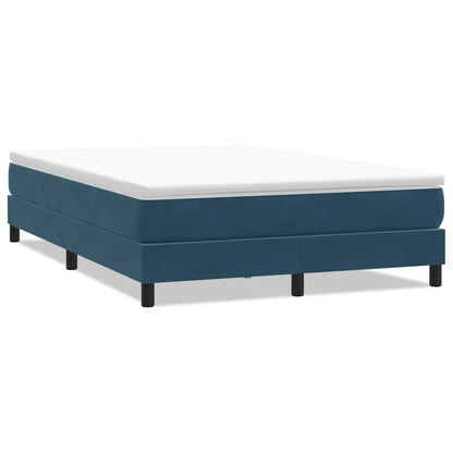 Letto a Molle senza Materasso in Velluto