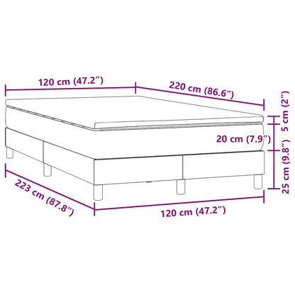 Giroletto a Molle con Materasso Rosa 120x220 cm in Velluto | homemem39