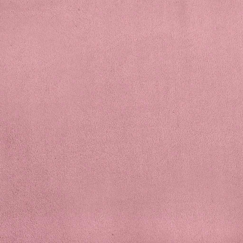 Giroletto a Molle con Materasso Rosa 160x210 cm in Velluto