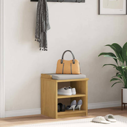 Panca da Corridoio SANDNES 45x40x50 cm Legno Massello di Pino | homemem39