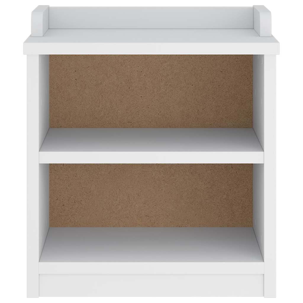 Panca da Corridoio SANDNES Bianca 45x40x50 cm in Legno di Pino | homemem39
