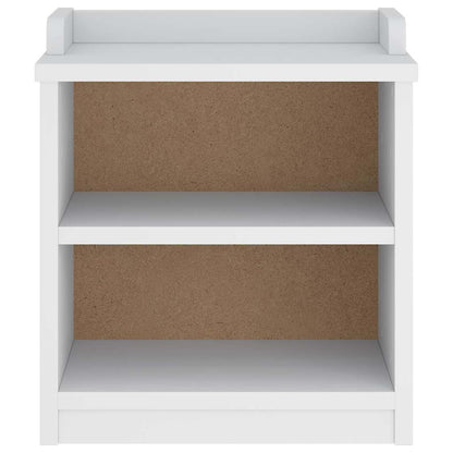 Panca da Corridoio SANDNES Bianca 45x40x50 cm in Legno di Pino | homemem39
