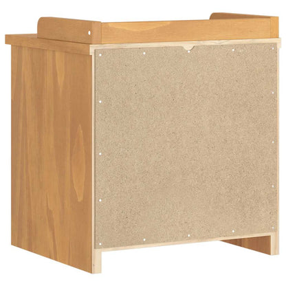 Panca da Corridoio SANDNES 45x40x50 cm Legno Massello di Pino | homemem39