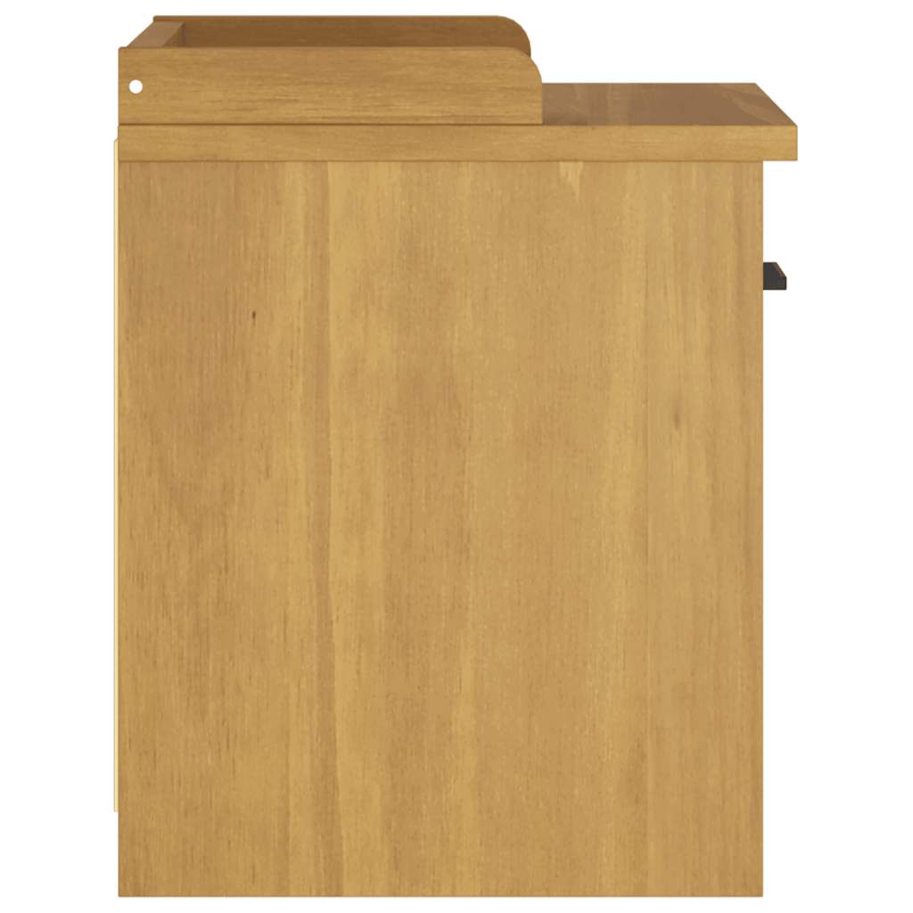 Panca da Corridoio SANDNES 45x40x50 cm Legno Massello di Pino | homemem39