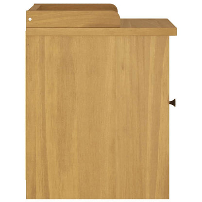 Panca da Corridoio SANDNES 45x40x50 cm Legno Massello di Pino | homemem39