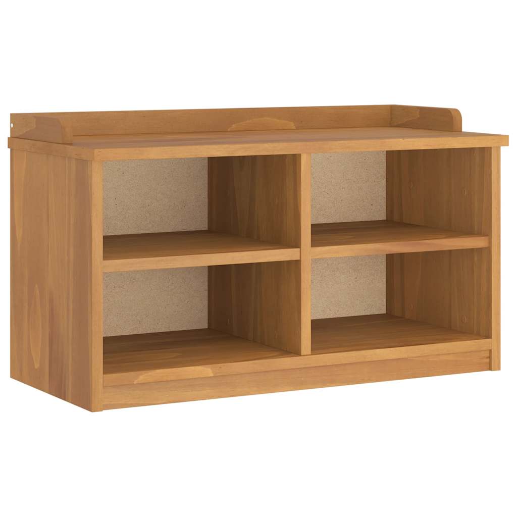 Panca da Corridoio SANDNES 87x40x50 cm Legno Massello di Pino | homemem39