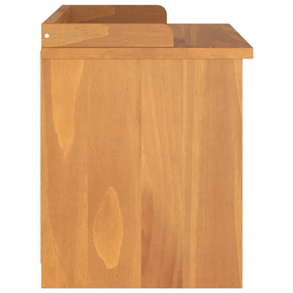 Panca da Corridoio SANDNES 87x40x50 cm Legno Massello di Pino | homemem39