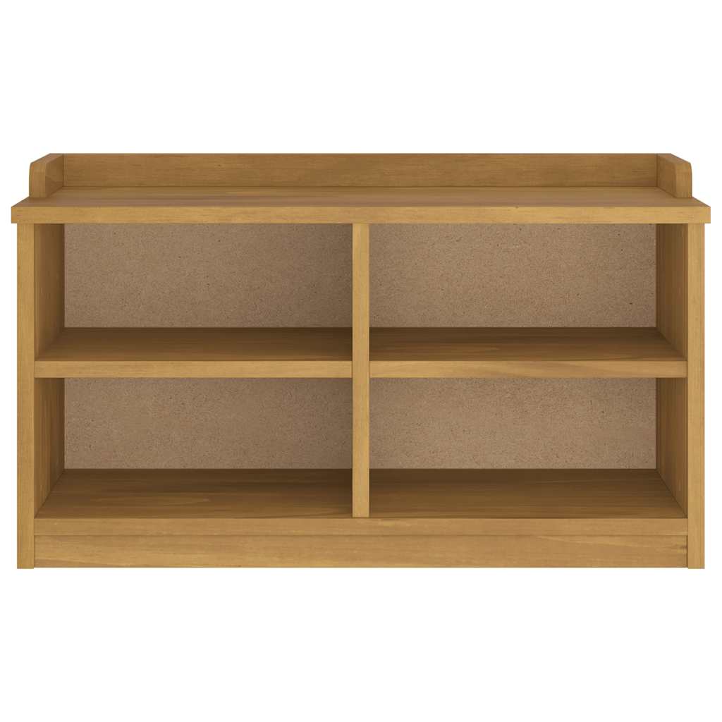 Panca da Corridoio SANDNES 87x40x50 cm Legno Massello di Pino | homemem39