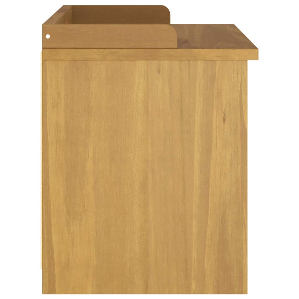Panca da Corridoio SANDNES 87x40x50 cm Legno Massello di Pino | homemem39