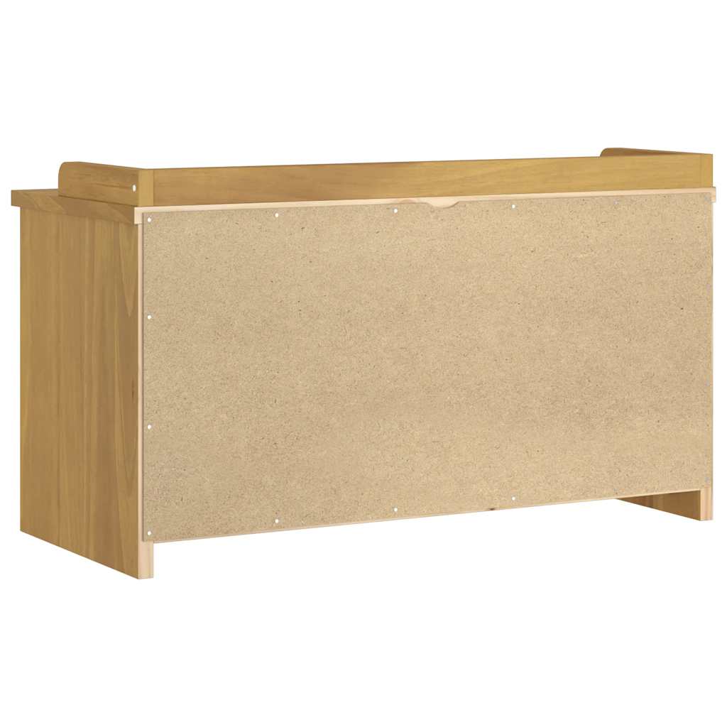 Panca da Corridoio SANDNES 87x40x50 cm Legno Massello di Pino | homemem39