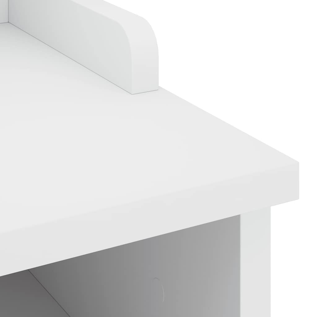 Panca da Corridoio SANDNES Bianca 87x40x50 cm in Legno di Pino | homemem39