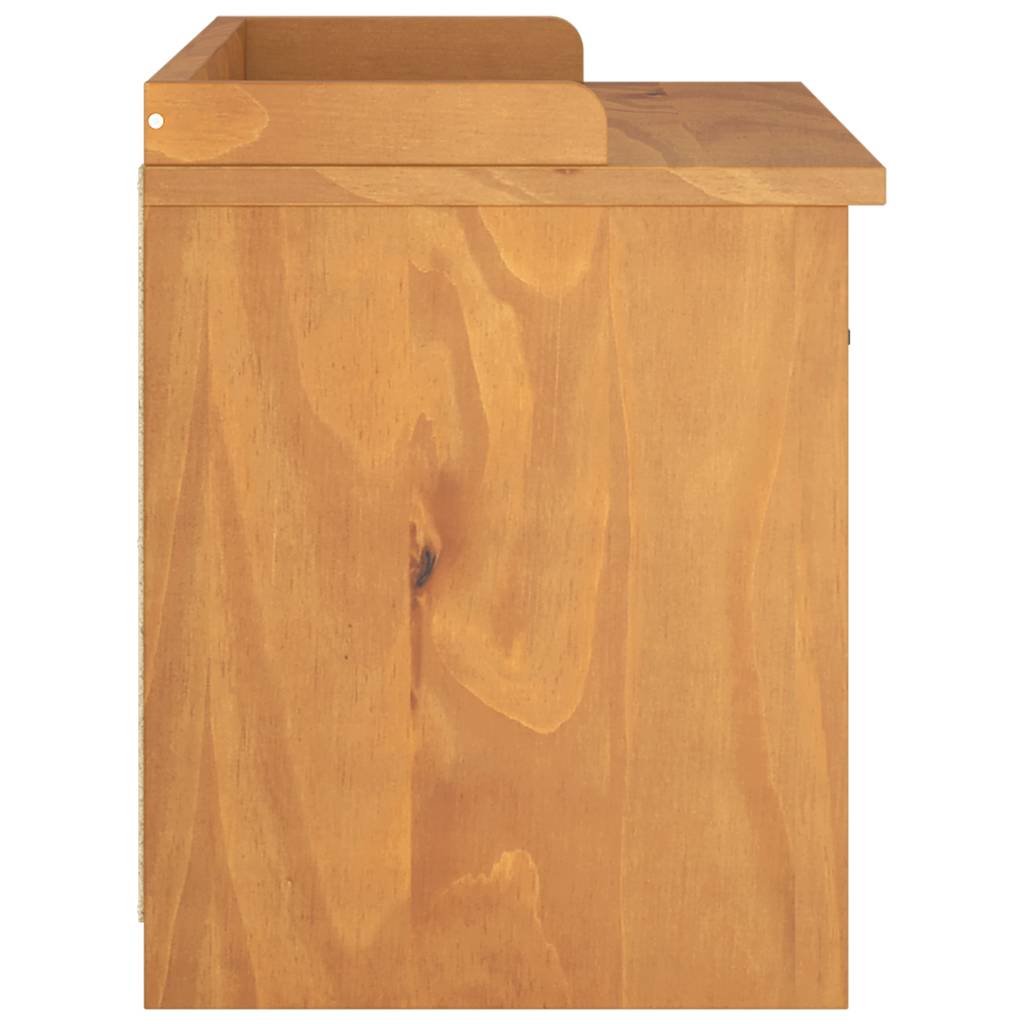 Panca da Corridoio SANDNES 87x40x50 cm Legno Massello di Pino | homemem39