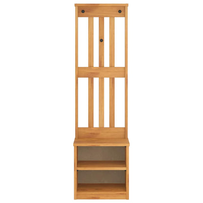 Albero da Ingresso SANDNES 45x40x159,5 cm in Legno di Pino | homemem39