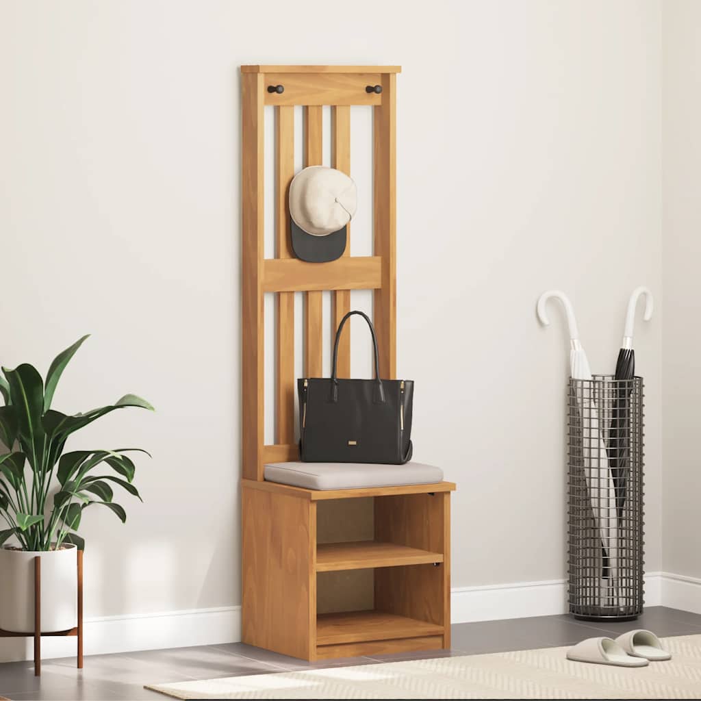 Albero da Ingresso SANDNES 45x40x159,5 cm in Legno di Pino | homemem39