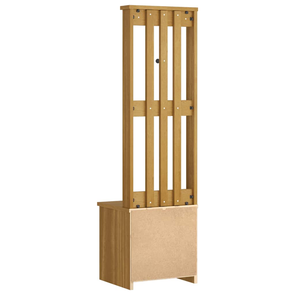 Albero da Ingresso SANDNES 45x40x159,5 cm in Legno di Pino | homemem39