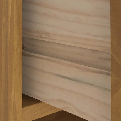 Albero da Ingresso SANDNES 45x40x159,5 cm in Legno di Pino | homemem39