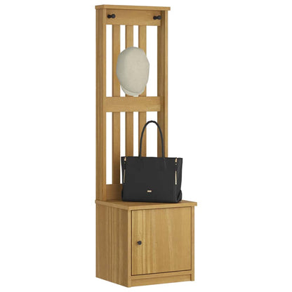 Albero da Ingresso SANDNES 45x40x159,5 cm in Legno di Pino