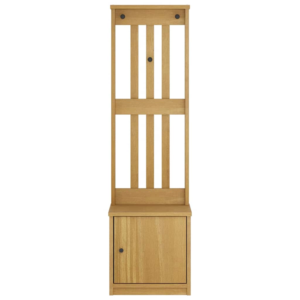 Albero da Ingresso SANDNES 45x40x159,5 cm in Legno di Pino | homemem39