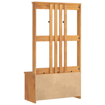 Albero da Ingresso SANDNES 87x40x159,5 cm in Legno di Pino