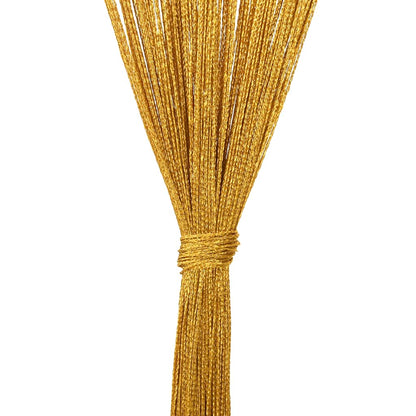 Tende a Filo 2 pz Oro 100x250 cm | homemem39