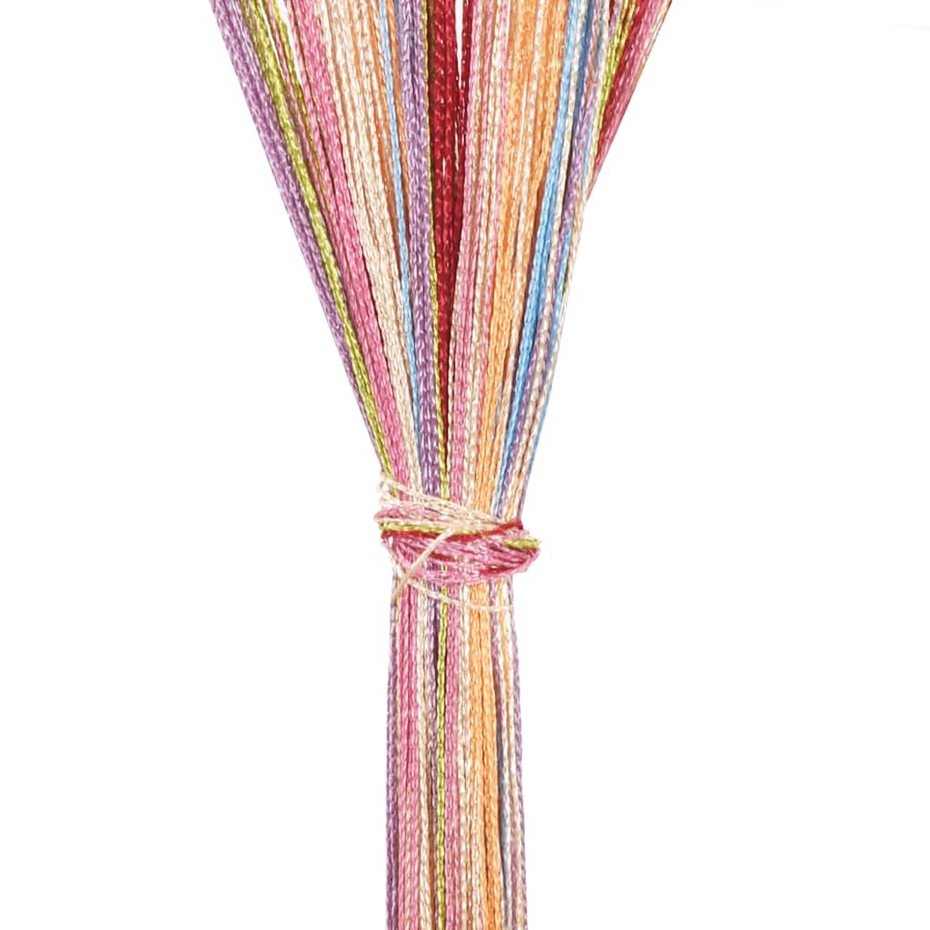 Tende a Filo 2 pz Multicolore 100x250 cm | homemem39