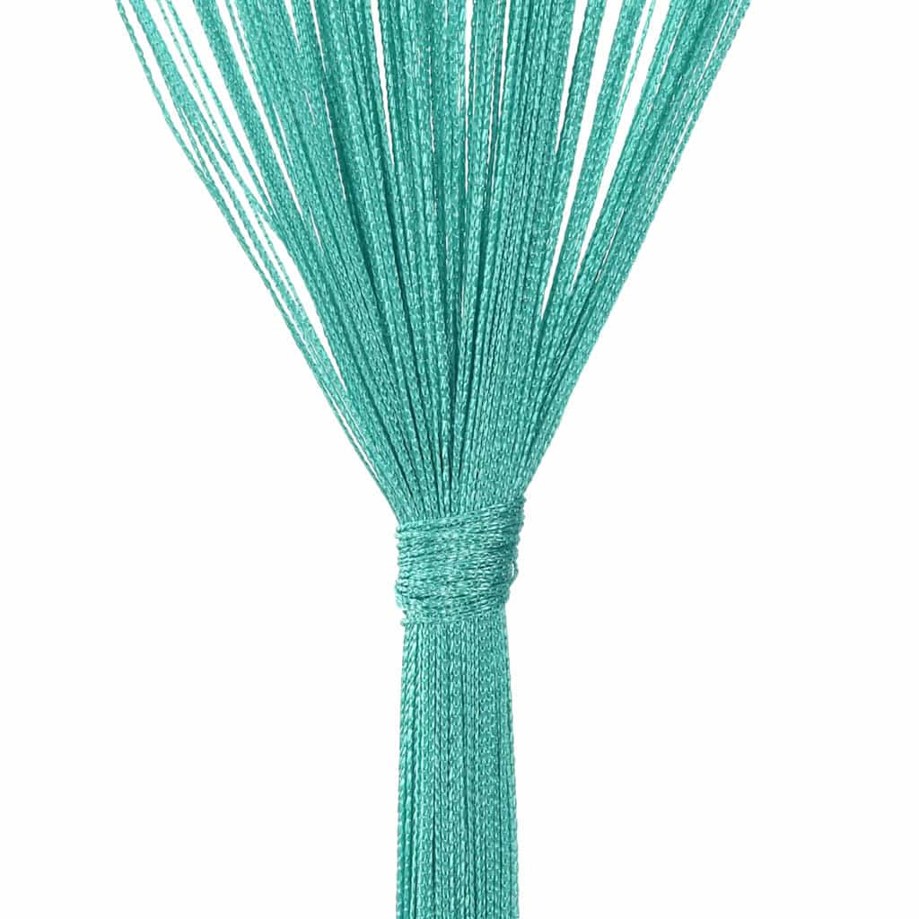 Tende a Filo 2 pz Turchese 100x250 cm | homemem39