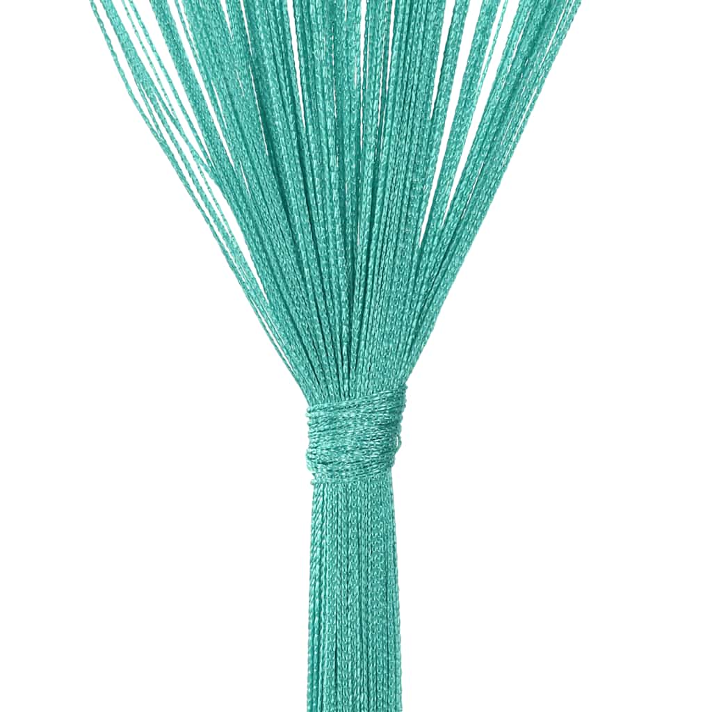 Tende a Filo 2 pz Turchese 140x250 cm | homemem39