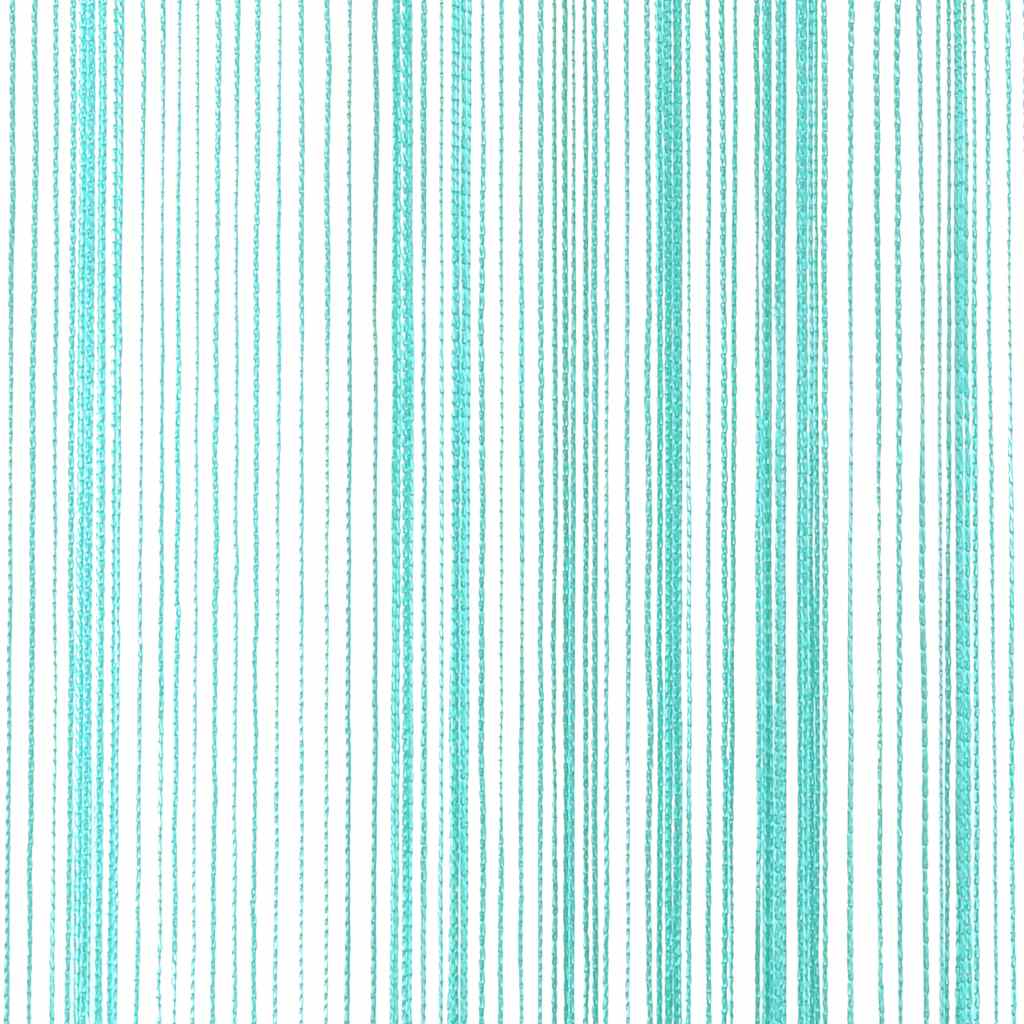 Tende a Filo 2 pz Turchese 140x250 cm | homemem39