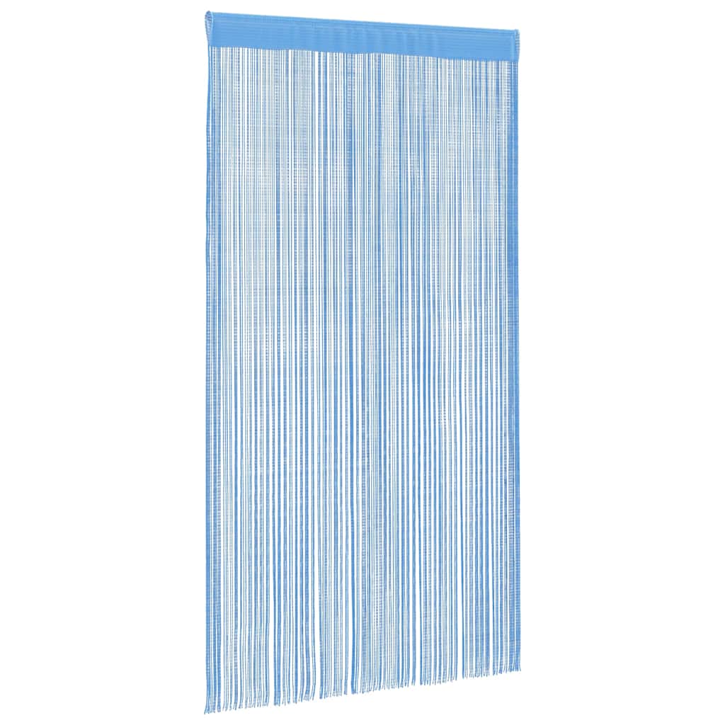 Tende a Filo 2 pz Azzurro 100x250 cm | homemem39