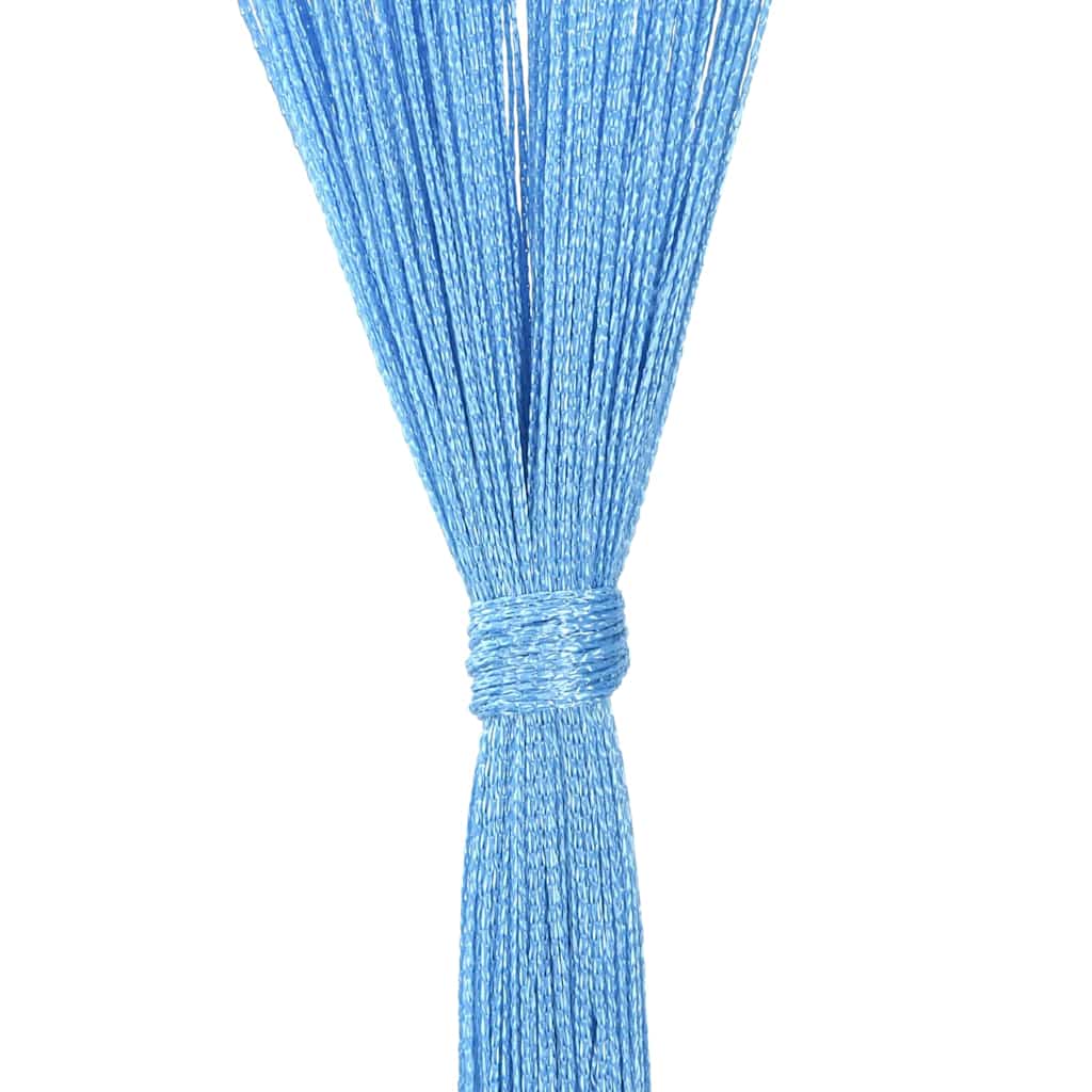 Tende a Filo 2 pz Azzurro 100x250 cm | homemem39