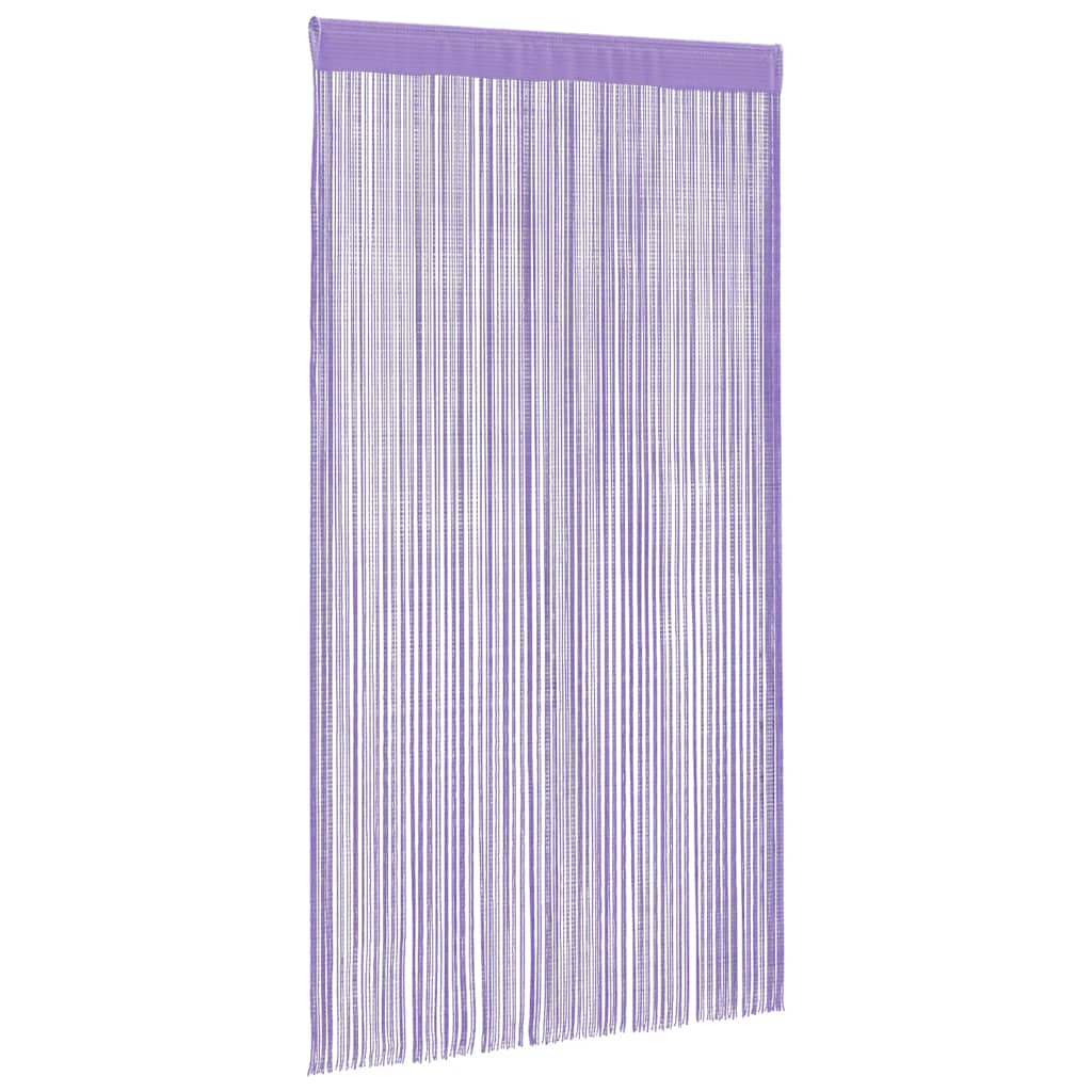 Tende a Filo 2 pz Viola 100x250 cm | homemem39