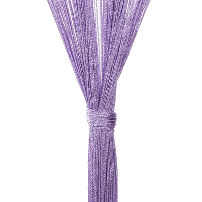Tende a Filo 2 pz Viola 140x250 cm | homemem39
