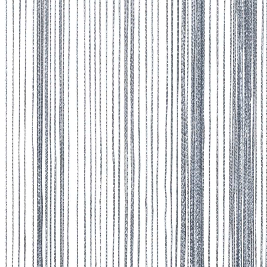 Tende a Filo 2 pz Grigio Chiaro 140x250 cm | homemem39