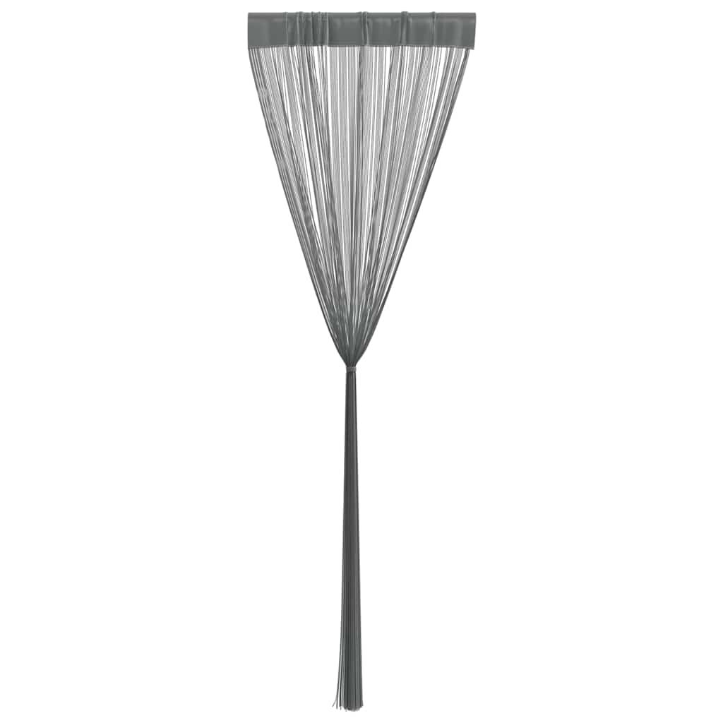 Tende a fili 2 pz Antracite 140x250 cm | homemem39