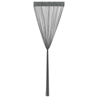 Tende a fili 2 pz Antracite 140x250 cm | homemem39