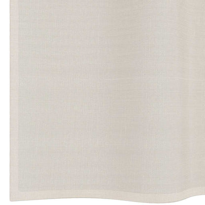 Tende in Voile con Occhielli 2 pz Crema 140x140 cm | homemem39