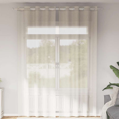 Tende in Voile con Occhielli 2 pz