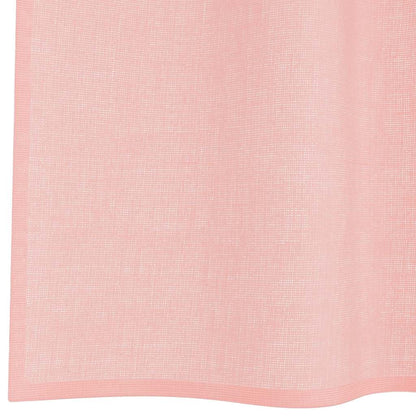 Tende in Voile con Occhielli 2 pz Rosa 140x175 cm