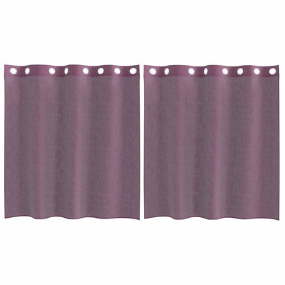 Tende in Voile con Occhielli 2 pz