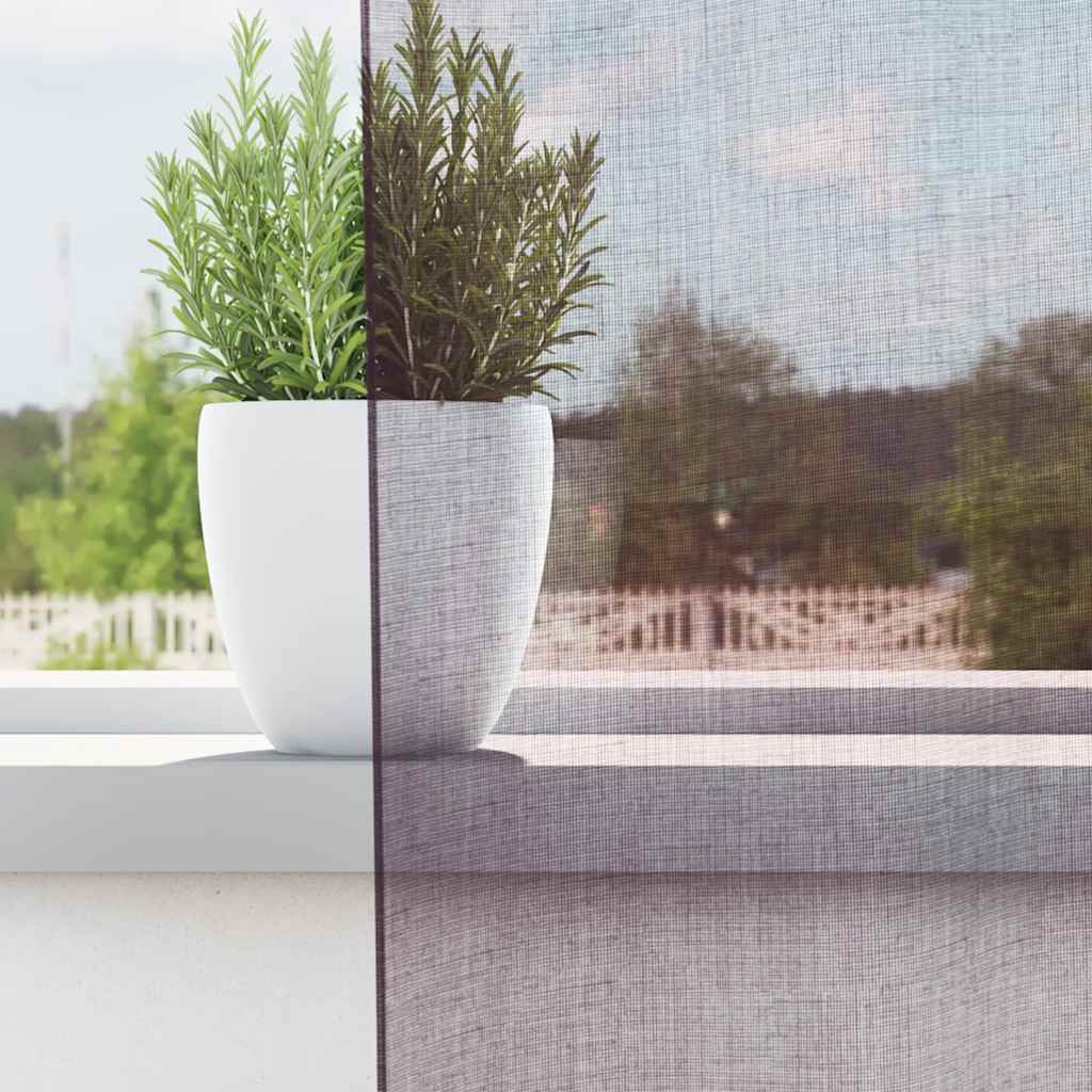 Tende in Voile con Occhielli 2 pz Viola 140x245 cm | homemem39