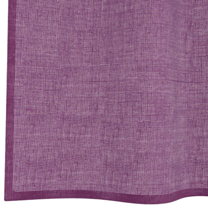 Tende in Voile con Occhielli 2 pz Viola 140x260 cm