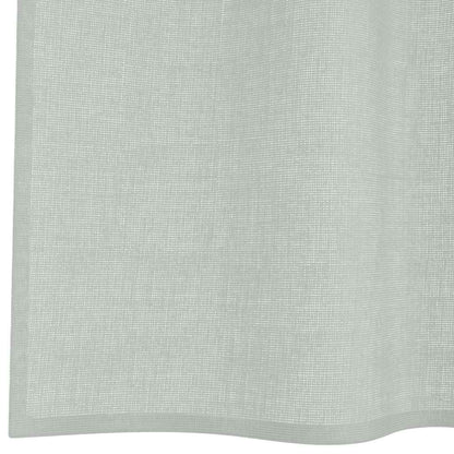 Tende in Voile con Occhielli 2 pz Grigio Chiaro 140x140 cm | homemem39
