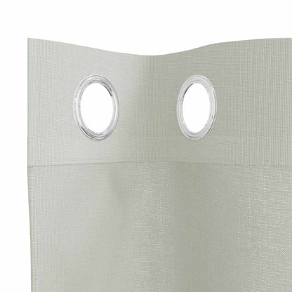 Tende in Voile con Occhielli 2 pz Grigio Chiaro 140x225 cm | homemem39