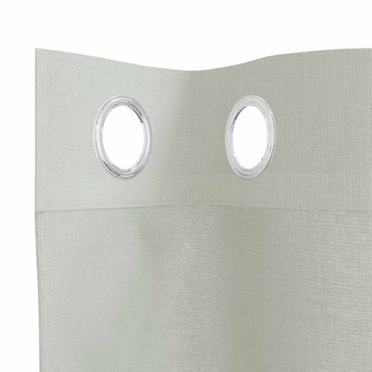 Tende in Voile con Occhielli 2 pz Grigio Chiaro 140x300 cm | homemem39