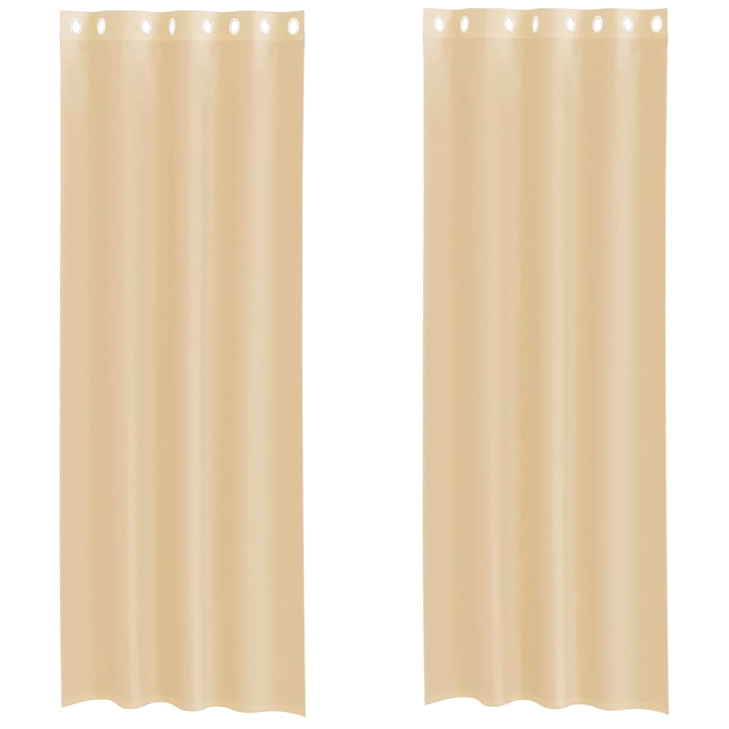 Tende in Voile con Occhielli 2 pz