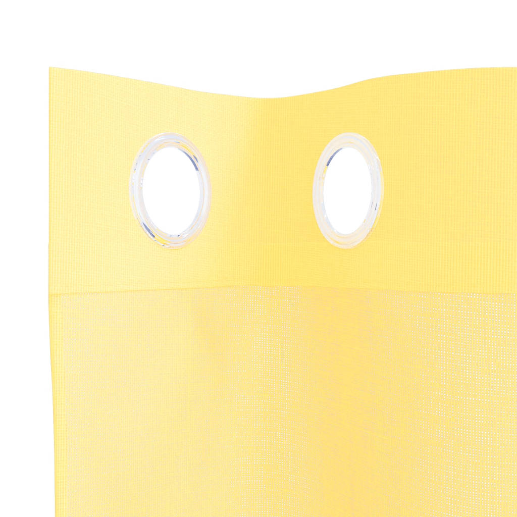 Tende in Voile con Occhielli 2 pz Giallo | homemem39