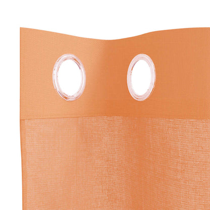 Tende in Voile con Occhielli 2 pz Terracotta | homemem39