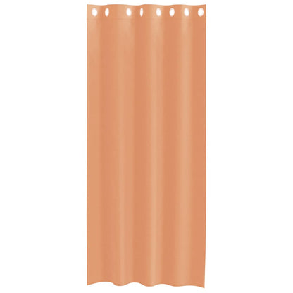 Tende in Voile con Occhielli 2 pz Terracotta