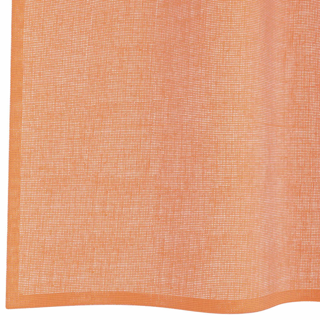 Tende in Voile con Occhielli 2 pz Terracotta | homemem39