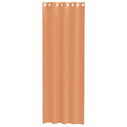 Tende in Voile con Occhielli 2 pz Terracotta